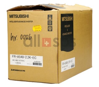 MITSUBISHI FREQUENZUMFORMER A500 SERIES, FR-A540-2.2K-EC