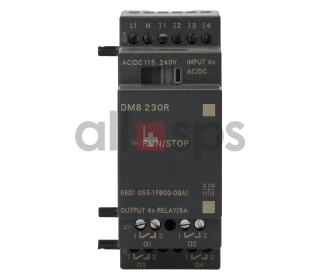 LOGO! DM8 230R EXPANSION MODULE, 6ED1055-1FB00-0BA1