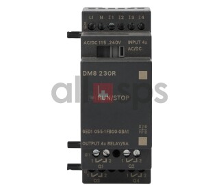 LOGO! DM8 230R EXPANSION MODULE - 6ED1055-1FB00-0BA1