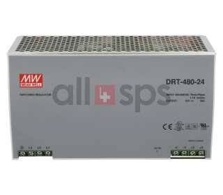 MEAN WELL POWER SUPPLY, DRT-480-24