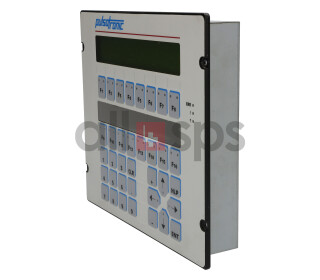 LAUER PULSTRONIC OPERATOR PANEL, PCS095