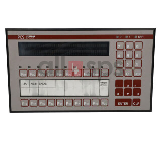 LAUER OPERATOR PANEL, PCS600FZ