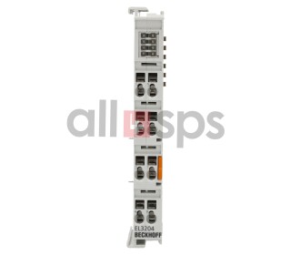 BECKHOFF 4 CHANNEL INPUT TERMINAL, EL3204