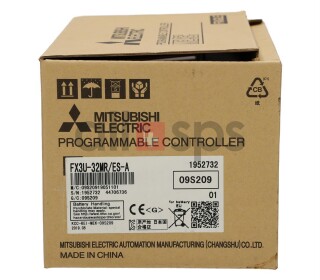 MITSUBISHI FX3U PROGRAMMABLE CONTROLLER, FX3U-32MR/ES-A