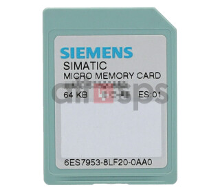 SIMATIC S7 MICRO MEMORY CARD - 6ES7953-8LF20-0AA0