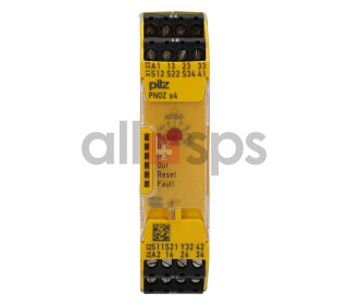 PILZ PNOZ S4 SAFETY RELAY, 750104