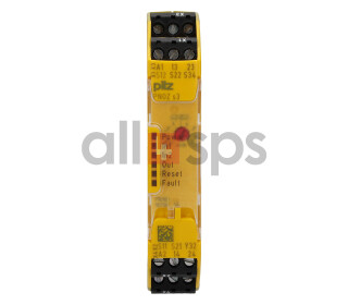 PILZ PNOZ S3 SICHERHEITSSCHALTGERAET, 750103