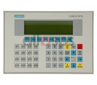 SIEMENS OPERATOR PANEL OP15/C2, 6AV3515-1MA22-1AA0