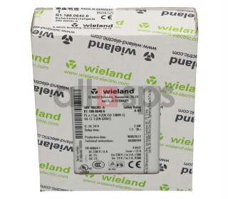 WIELAND SAFETY RELAY, R1.188.0640.0 NEW SEALED (NS)