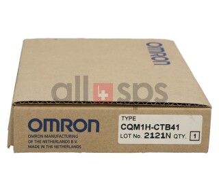 OMRON HIGH-SPEED COUNTER BOARD, CQM1H-CTB41 NEW SEALED (NS)