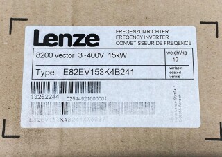 LENZE 8200 VECTOR FREQUENCY INVERTER, 15KW, E82EV153K4B241