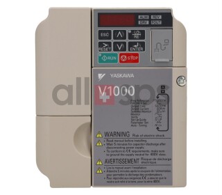 YASKAWA FREQUENCY CONVERTER, 1.1KW, CIMR-VCBA0006BAA