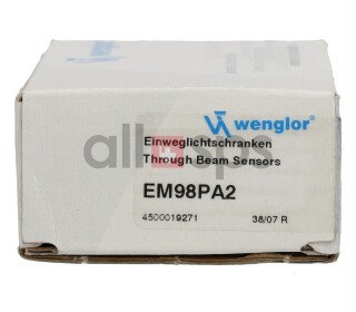 WENGLOR THROUGH BEAM SENSOR, EM98PA2