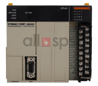 OMRON PROGRAMMABLE CONTROLLER CPU UNIT, CQM1-CPU41-E