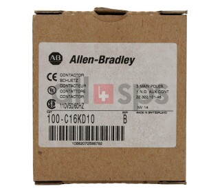ALLEN BRADLEY CONTACTOR, 100-C16KD10
