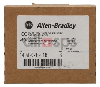 ALLEN BRADLEY LEISTUNGSSCHALTER, 140M-C2E-C16 NEU (NO)