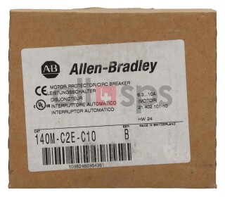 ALLEN BRADLEY CIRCUIT BREAKER, 140M-C2E-C10