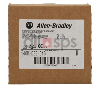ALLEN BRADLEY CIRCUIT BREAKER, 140M-D8E-C16 NEW (NO)