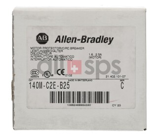 ALLEN BRADLEY CIRCUIT BREAKER, 140M-C2E-B25