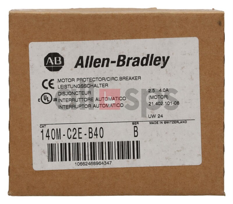ALLEN BRADLEY LEISTUNGSSCHALTER, 140M-C2E-B40