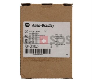 ALLEN BRADLEY CONTROL RELAY, 700-CF310ZF