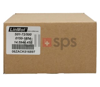 LINMOT POWER SUPPLY S01-72/500, 0150-1874