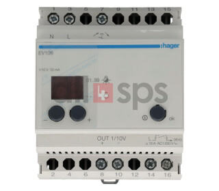 HAGER REMOTE CONTROL MODULE, EV106