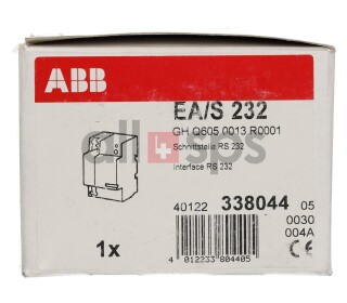 ABB SCHNITTSTELLE RS 232, EA/S 232