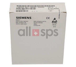 SIMATIC S7-300 DIGITALEINGABE SM 321 - 6ES7321-1BH01-0AA0 ORIGINALVERPACKT (NS)