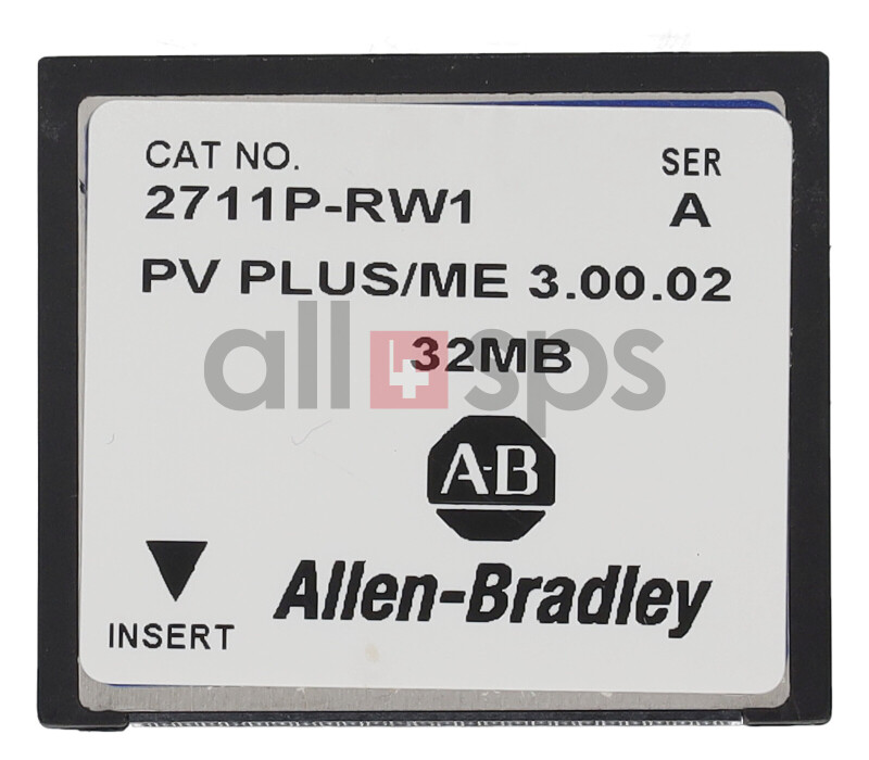 ALLEN BRADLEY PANELVIEW 32 MB COMPACTFLASH CARD - 2711P-RW1