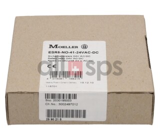 MOELLER SAFETY RELAY, ESR5-NO-41-24VAC-DC NEW SEALED (NS)