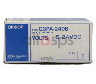 OMRON SOLID STATE RELAY, G3PA-240B