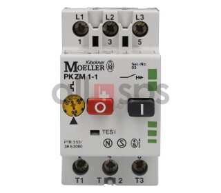 MOELLER MOTOR CIRCUIT BREAKER, PKZM 1-1