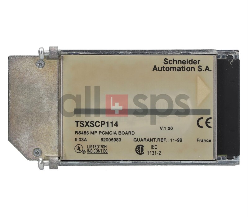 SCHNEIDER ELECTRIC PCMCIA-KARTE, TSXSCP114