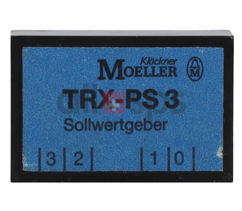KLOECKNER-MOELLER SOLLWERTGEBER, TRX-PS3