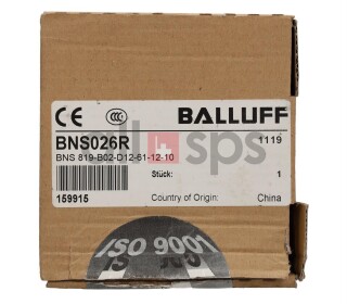 BALLUFF MECH. CAM SWITCH BNS026R, BNS 819-B02-D12-61-12-10