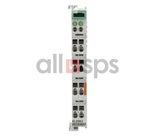 BECKHOFF 2-CHANNEL ANALOG INPUT TERMINAL, KL3062