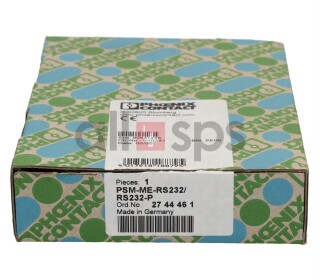 PHOENIX CONTACT INTERFACE CONVERTER PSM-ME-RS232/RS232-P,...