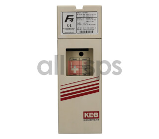 KEB FREQUENCY INVERTER, 2.2KW, 10.F4.S1D-3420/1.2 USED (US)