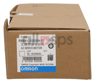 OMRON AC SERVO MOTOR, 0.1KW - R88M-G10030H-S2