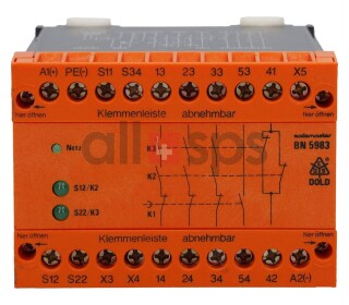 E.DOLD & SOEHNE KG EMERGENCY STOP MODULE, BN5983.53
