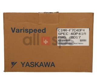 YASKAWA VARISPEED F7 INVERTER, CIMR-F7C40P4 NEU (NO)