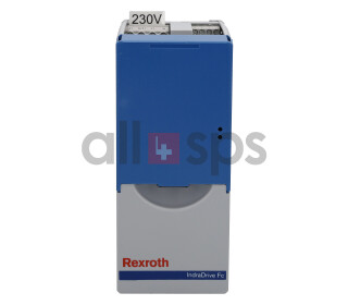 REXROTH INDRADRIVE FC INVERTER, FCS01.1E-W0003-A-02-NNBV NEW (NO)