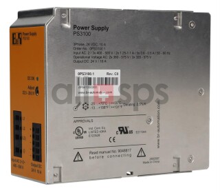 B&R AUTOMATION POWER SUPPLY PS3100, 0PS3100.1