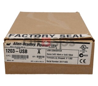 ALLEN BRADLEY POWERFLEX USB CONVERTER, 1203-USB NEU (NO)