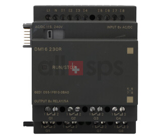 LOGO! DM16 230R EXPANSION MODULE, 6ED1055-1FB10-0BA0