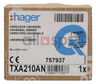 HAGER UNIVERSAL-DIMMAKTOR, TXA210AN