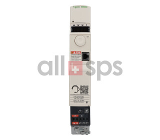 SCHNEIDER ELECTRIC AC SPEED DRIVE, 0.75KW, ATV32H075N4