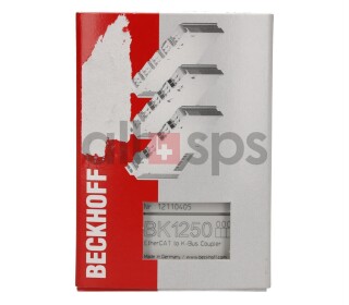 BECKHOFF ETHERCAT BUSKOPPLER, BK1250 NEU (NO)