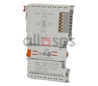BECKHOFF 2-CHANNEL RELAY OUTPUT TERMINAL, KL2612
